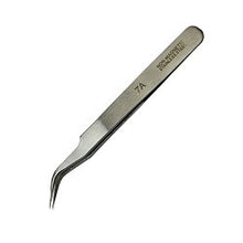 Load image into Gallery viewer, Curved Fine Point Tweezer 7 made with Stainless steel Tool ST10 - PARUU INC
