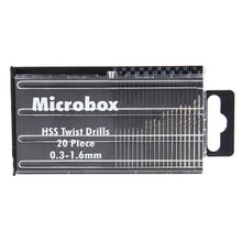 Load image into Gallery viewer, 20 pcs 0.3-1.6mm Micro HSS Twist Drill Bit Set for Hand Drill Push Rotary Tool st1010 - PARUU INC
