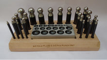 Load image into Gallery viewer, Paruu Doming Punch 24 and flat block set 25pc st1027 - PARUU INC

