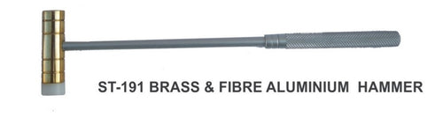 PARUU® Brass & Fibre Hammer With Aluminium Handle st191 - PARUU INC