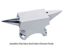 Load image into Gallery viewer, PARUU® Professional Mini horn Anvil satin chrome for precision work st321 - PARUU INC
