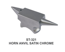 Load image into Gallery viewer, PARUU® Professional Mini horn Anvil satin chrome for precision work st321 - PARUU INC
