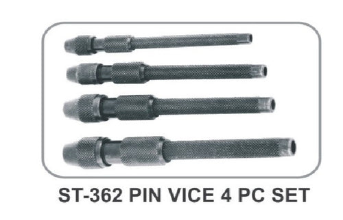 50 Sets of PARUU® Pin Vise 4 pcs Set ST362 b2b deals - PARUU INC