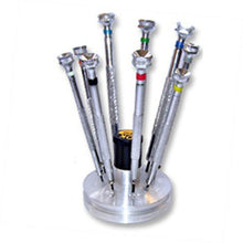 Load image into Gallery viewer, PARUU® 9 pc screw driver set with revolving stand light st663 - PARUU INC
