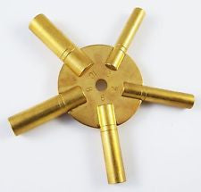 PARUU® clock key brass watch repair 2-4-6-8-10 size st761A - PARUU INC